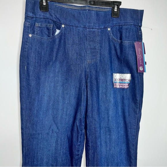 Gloria Vanderbilt Jeans Amanda Tapered Leg, Slimming Classic Rise Size 10 - Picture 8 of 13